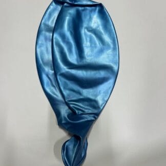 36" b504 chrome blue שר הבלונים כרום כחול  x3