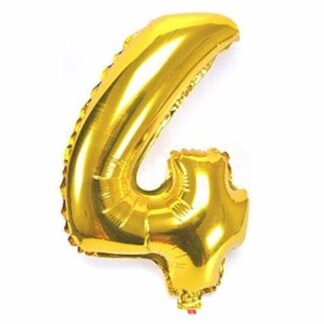 MN32 Number 4 gold ספרה זהב x1