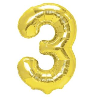 MN32 Number 3 gold ספרה זהב x1