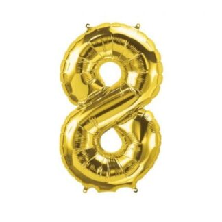 MN32 Number 8 gold ספרה זהב x1