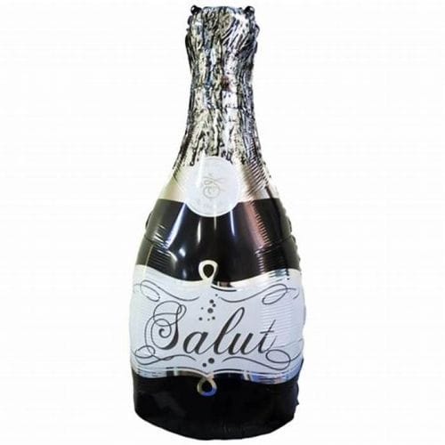 M34 Bottle Champagne black בקבוק שמפניה שחור x1