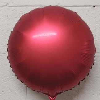 MR18 Red  round matte עיגול אדום מט x1