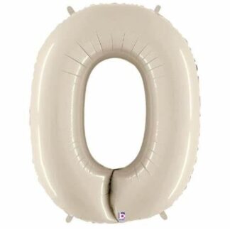 MN34 Number 0 White sand ספרה צבע חול x1