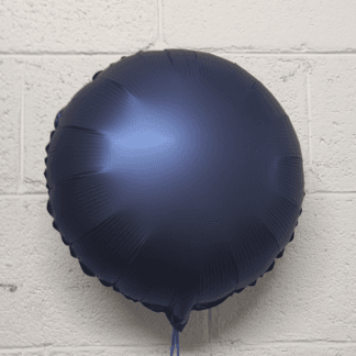 MR18 Navy blue round matte עיגול כחול נייבי מט x1