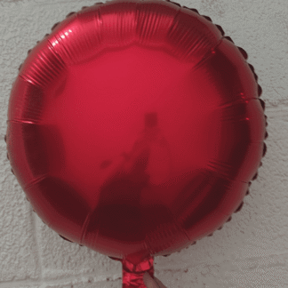 MR18 Red round עיגול אדום מטאלי x1