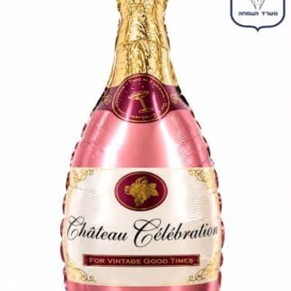 M34 Big Bottle Champagne Pink בקבוק שמפניה ורוד x1