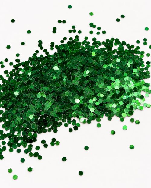 Confetti green קונפטי נצנצים ירוק לבלונים – 3 מ"מ (15 גרם) x1