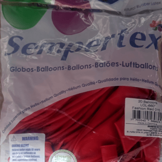 S660LOL Sempertex /015 Fashion Red אדום x20