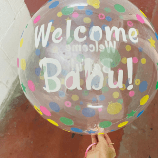 CB24 בובו בלון -Welcome Babu