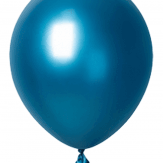 10" b504 chrome blue שר הבלונים כרום כחול x50