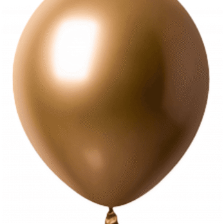 12" b501 Chrome gold שר הבלונים כרום זהב x50