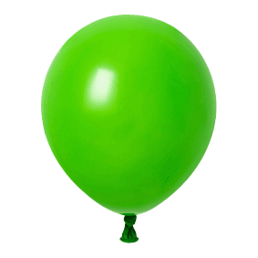 5" b015 lime green שר הבלונים ליים x50