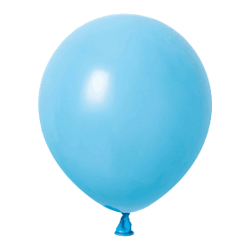 5" b019 light blue שר הבלונים כחול בהיר x50