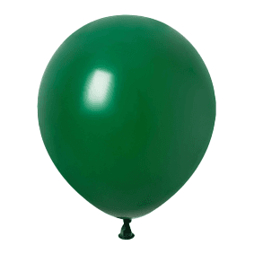10" b013 hunter green שר הבלונים ירוק כהה x50