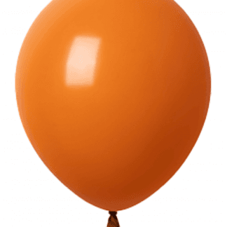 12" b107 caramel orange שר הבלונים קרמל x50