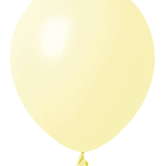 12" b402 macaron yelloow שר הבלונים מקרון צהוב x50