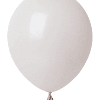10" b602 pastel dust white שר הבלונים אבק לבן x50