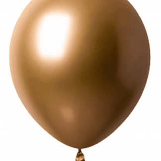 5" b501 Chrome gold שר הבלונים כרום זהב x50