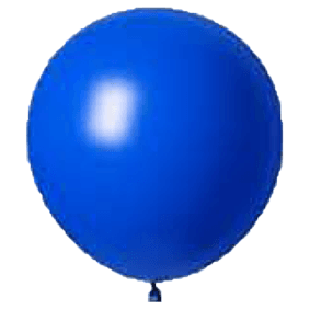 18" b017 dark blue שר הבלונים כחול כהה x10