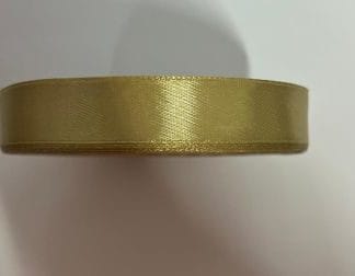 סרט סאטן זהב  עובי 2 ס"מ 25 יארד x1