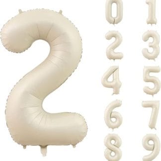MN34 Number 2 Cream ספרה צבע קרם x1