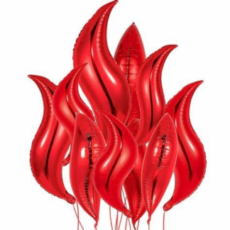 M18" red flame x1