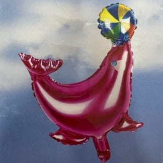 M10 mini shape fur-seal pink כלב-ים ורוד x1