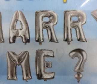 Merry me סט אותיות 14 " x1