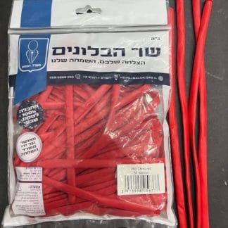 260 b030 china red שר הבלונים אדום סינית x50