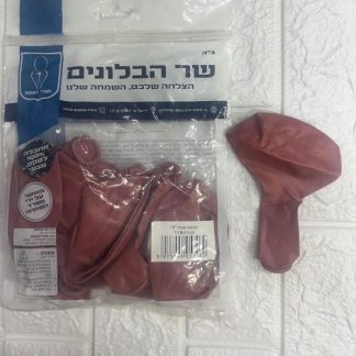 18" b105 Rose wood שר הבלונים רוזווד x10