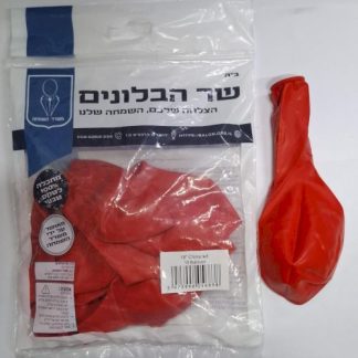 18" b030 china red שר הבלונים אדום סינית x10