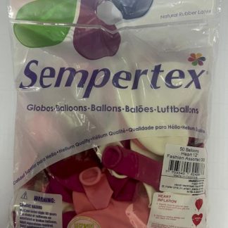 HS12 Sempertex /000 Fashion Assorted Hearts לב מעורב x50