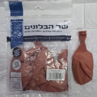 18" b104 cameo brown שר הבלונים חום x10