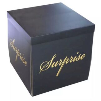 קופסא מתפוצצת ענקית-שחורה Surprise black box x1