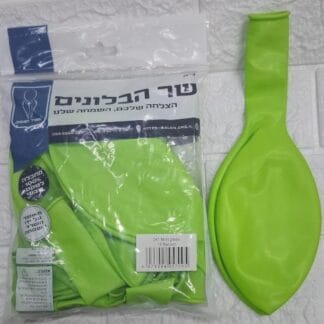 24" b016 mint green שר הבלונים מנטה x1