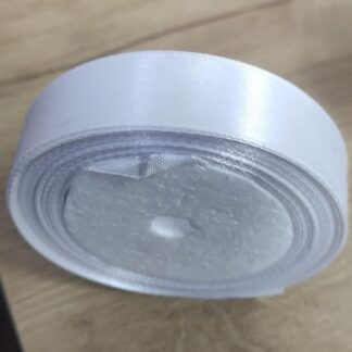 סרט סאטן לבן עובי 2 ס"מ 25 יארד x1 סין