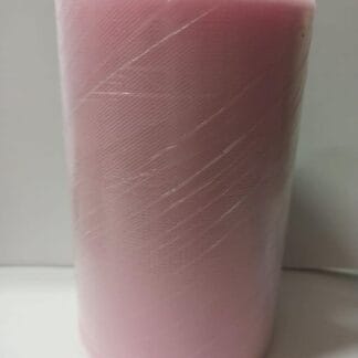 gaudze roll pink color -6"*100yards גליל טול ורוד
