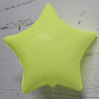 MS18 neon yellow מיילר כוכב ניאון  צהוב x1