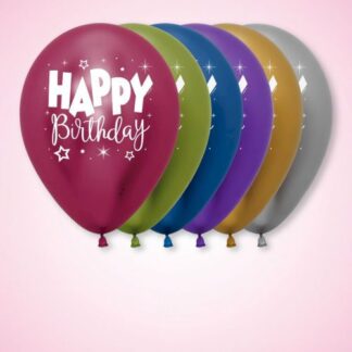 RSp12 Sempertex /900 Reflex Assorted HAPPY BIRTHDAY FANTASY רפלקס צבעוני פנטזיה של יום הולדת x12