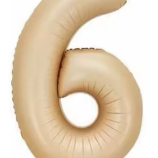 MN34 Number 6 Latte ספרה לאטה x1