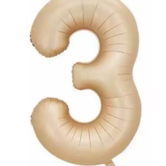 MN34 Number 3 Latte ספרה לאטה x1