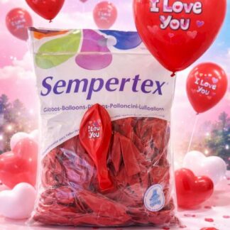 Rsp12 Sempertex /015 Red 'I love you' אדום x100