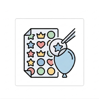 מדבקות לבלונים