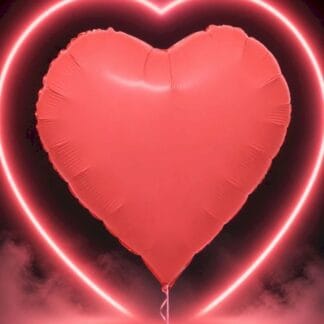 MH18 neon pink מיילר לב ניאון ורוד x1