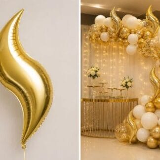M18" gold flame x1