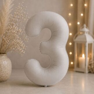 MN34 Number 3 White ספרה צבע לבן x1bp.