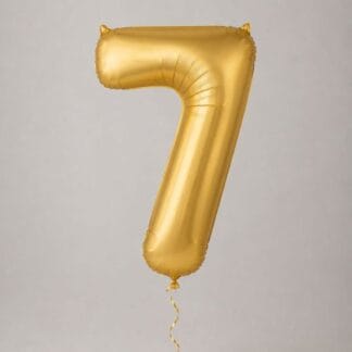 MN34 Number 7 Gold ספרה זהב כרום bp x1