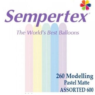S260 Sempertex /600 Pastel Assorted matte מעורב בהיר x50 חדש