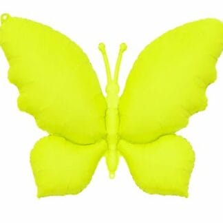 Neon butterfly yellow 98*72CM פרפר  ניאון צהוב x1