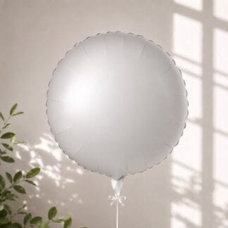 MR18 White  round matte עיגול לבן מט x1